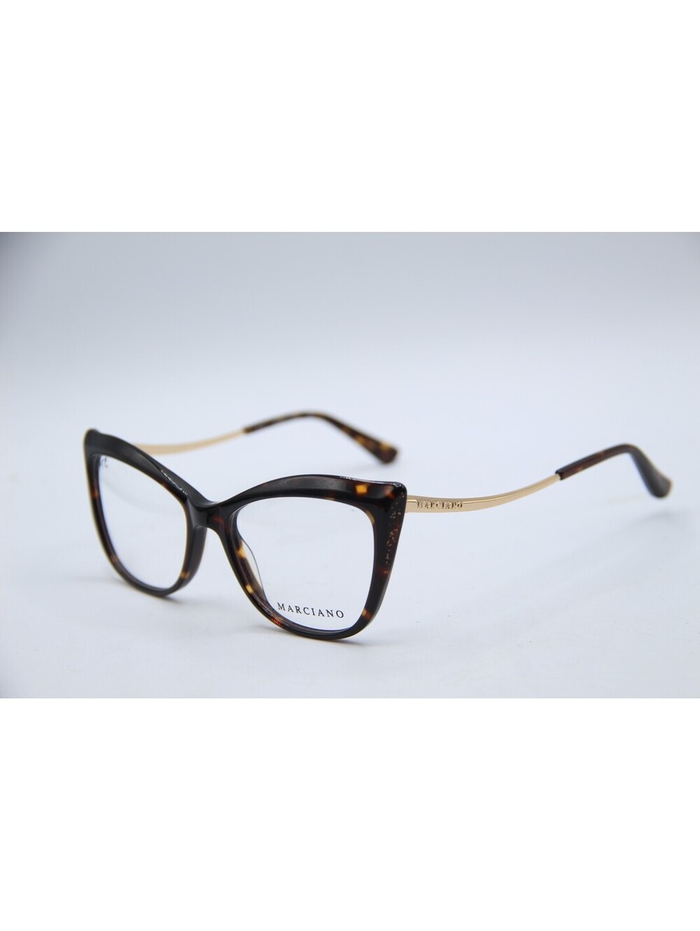 Marciano Gm0347 052 Havana Gold Authentic Frames Eyeglasses 52-16